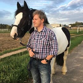 Fred Holtermüller mit Pferd Ruby